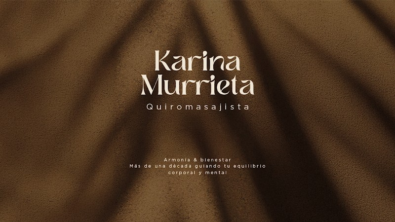 Karina Murrieta — Quiromasajista - photo 5