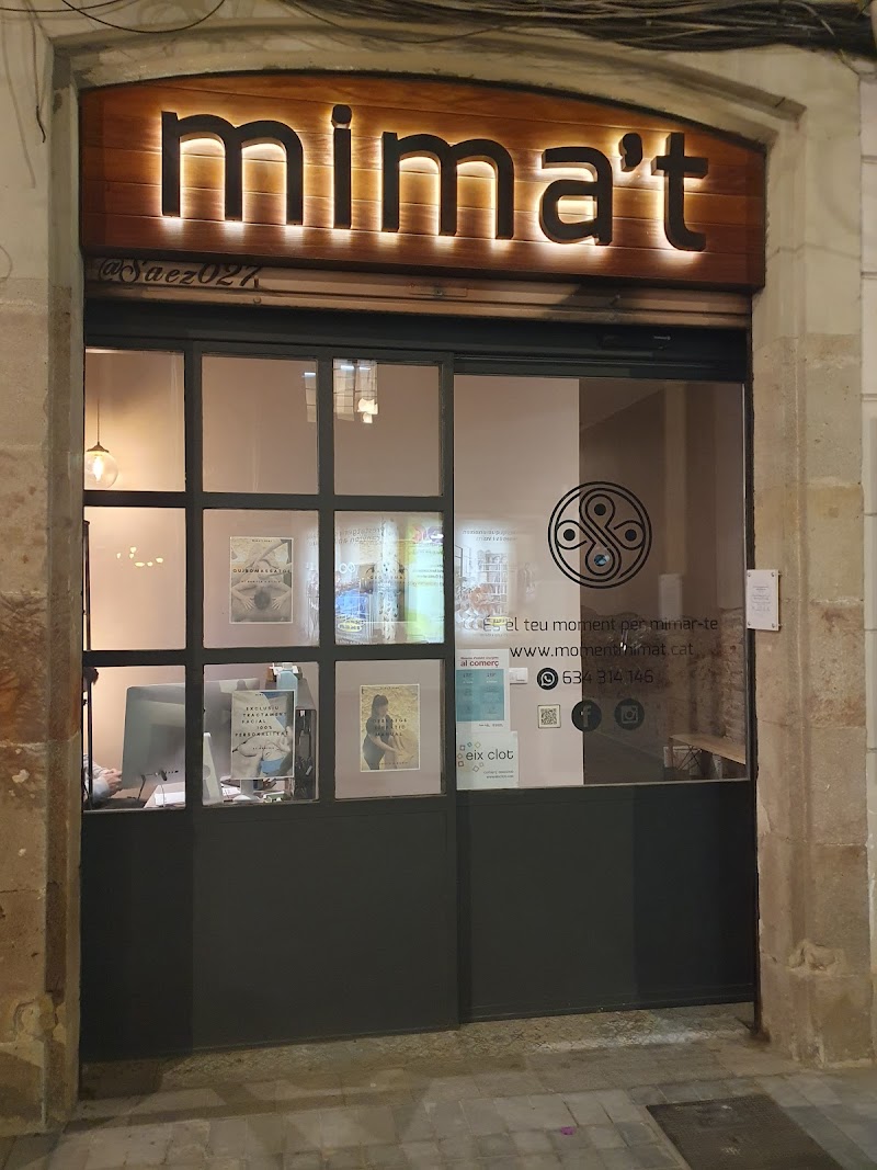Moment Mima’t | Especialistes en massatge terapèutic, reducció de l’estrès i recuperació muscular al Clot (Barcelona) - foto 4