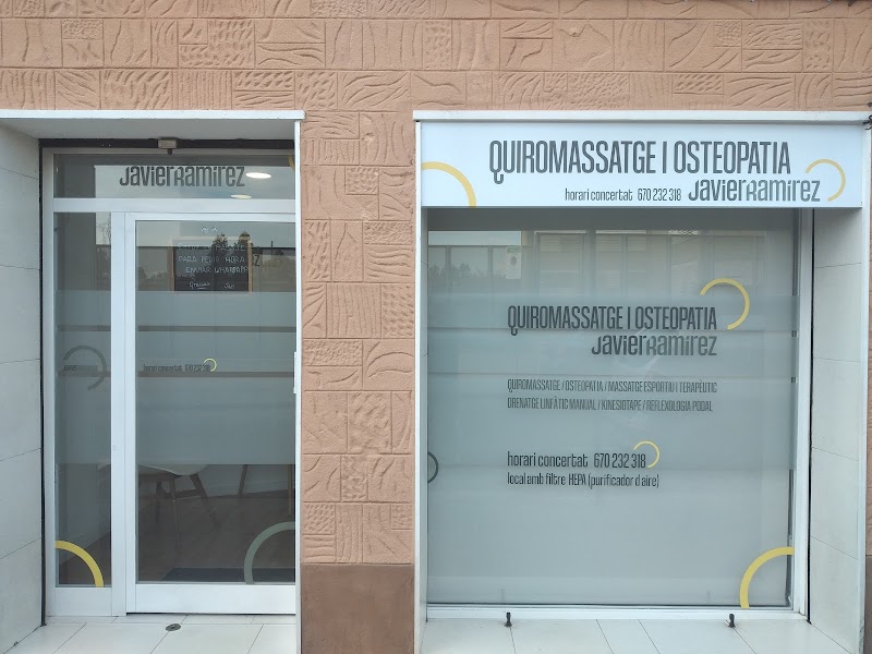 Quiromasaje osteopatía Javier Ramírez